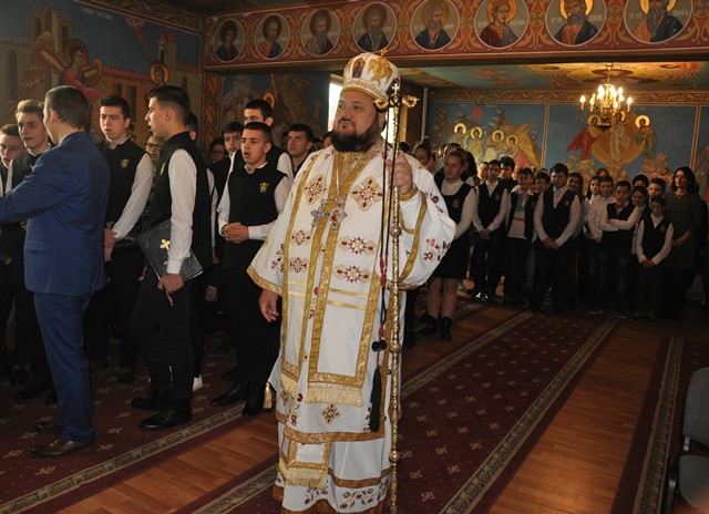 Hramul paraclisului Liceului Ortodox „Sfântul Nicolae” din Zalău
