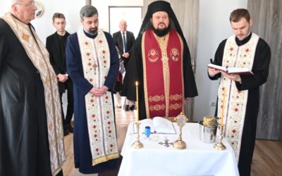 Binecuvântarea casei parohiale din Parohia Cuzăplac