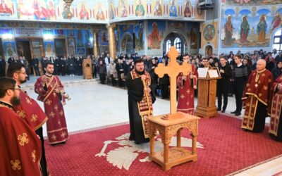 Denia celor 12 Evanghelii în Catedrala Episcopală din Zalău