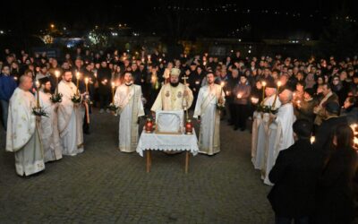 Praznicul Învierii Domnului la Catedrala Episcopală din Zalău