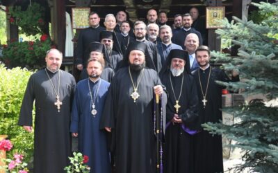 Târnosirea bisericii Mănăstirii Strâmba
