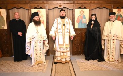 Slujire Arhierească la Mănăstirea Bălan