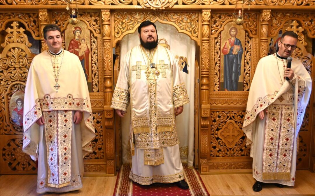 Liturghie Arhierească în biserica din incinta Unității Militare din Şimleu Silvaniei