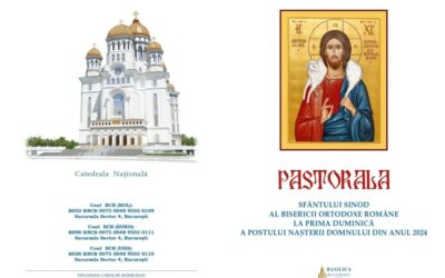 Pastorala Sfântului Sinod al Bisericii Ortodoxe Române la prima duminică a Postului Nașterii Domnului din anul 2024