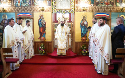 Liturghie arhierească și binecuvântarea lucrărilor de renovare la biserica din Plopiș, județul Sălaj