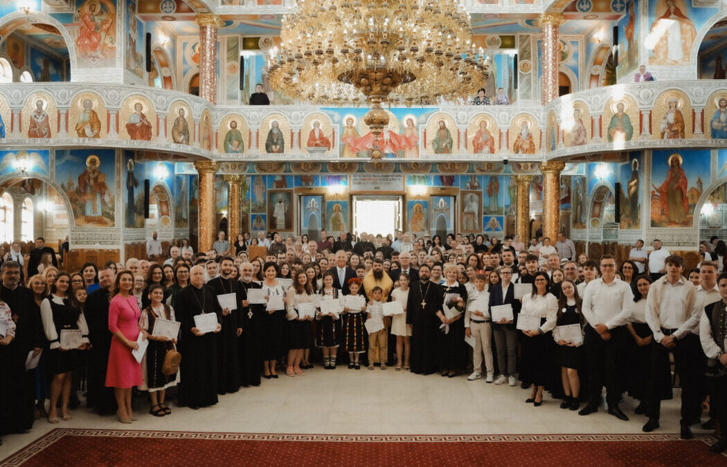 Festivitate de premiere pentru olimpicii la Religie, la Catedrala Episcopală din Zalău
