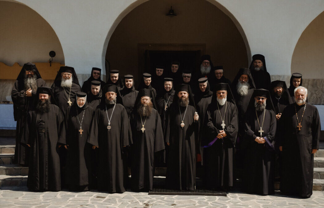 Sinaxa monahală de la Mănăstirea Bobota, prezidată de Preasfințitul Părinte Benedict