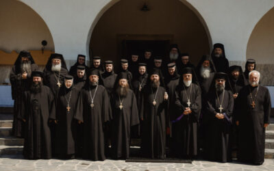 Sinaxa monahală de la Mănăstirea Bobota, prezidată de Preasfințitul Părinte Benedict