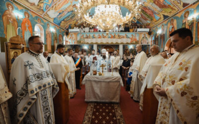 Slujbă arhierească și binecuvântarea muzeului parohial din Bocșița