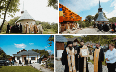 Resfințirea bisericii din Bârsăuța și binecuvântarea casei parohiale din Dolheni