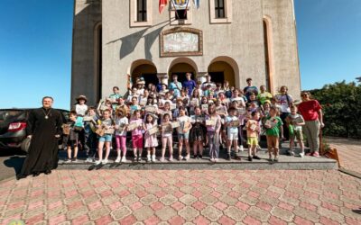 Final de an catehetic la  Școala Parohială „Sfântul Ioan Rusul” din Zalău-Ortelec