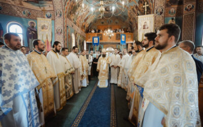 PS Benedict a slujit Sfânta Liturghie în satul natal Sartăș, Protopopiatul Câmpeni