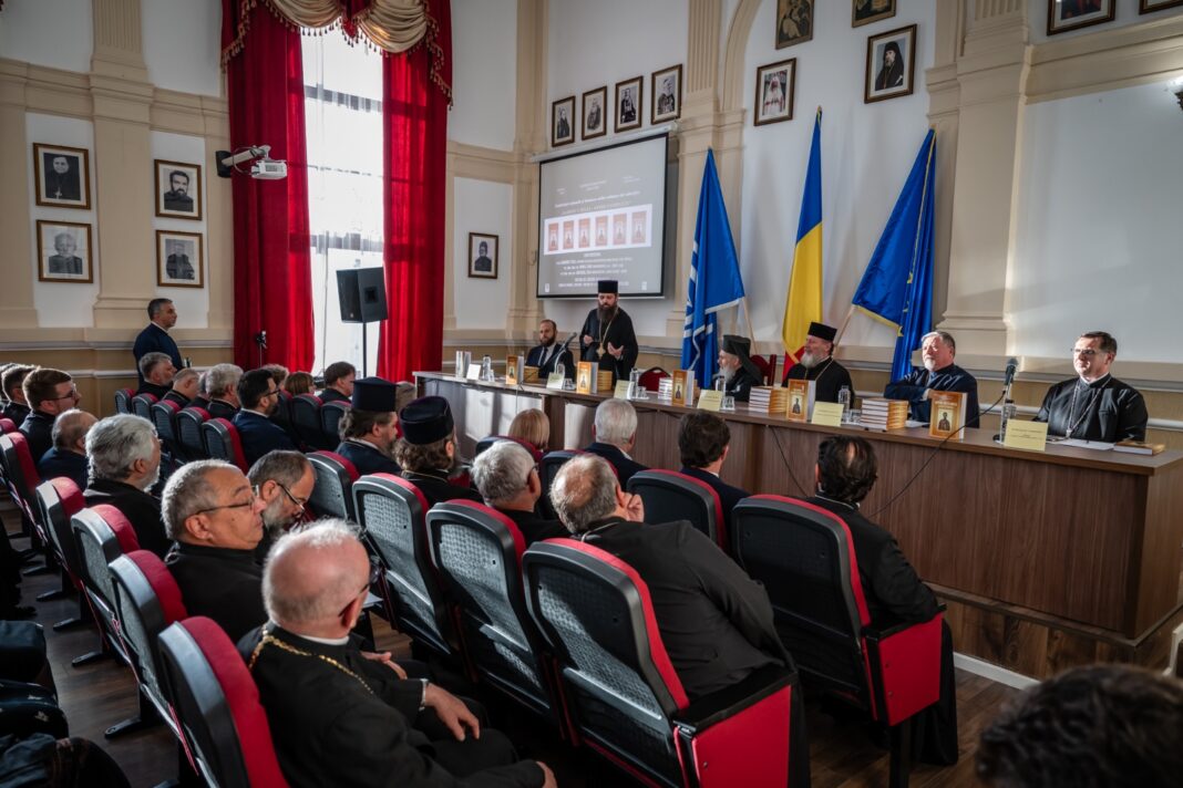 PS Benedict, prezent la lansarea de noi volume din colecția „Ilarion Felea – opere complete” la Facultatea de Teologie Ortodoxă din Arad