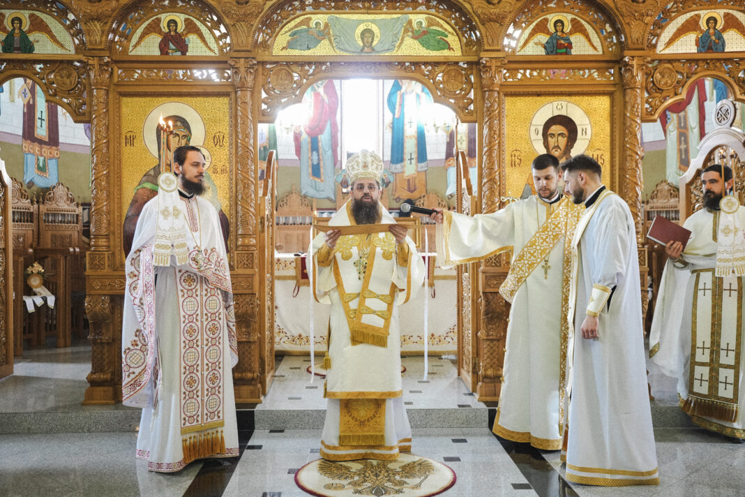 Liturghie arhierească în a doua zi a Sfintelor Paști, la Jibou