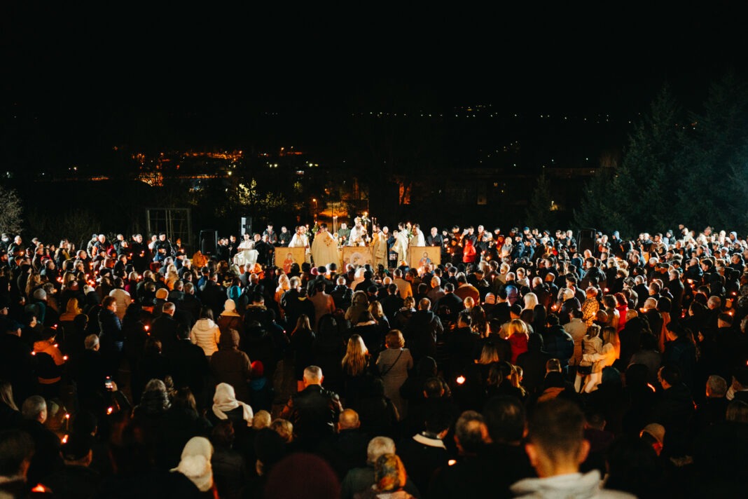 Învierea Domnului, sărbătorită la Catedrala Episcopală din Zalău