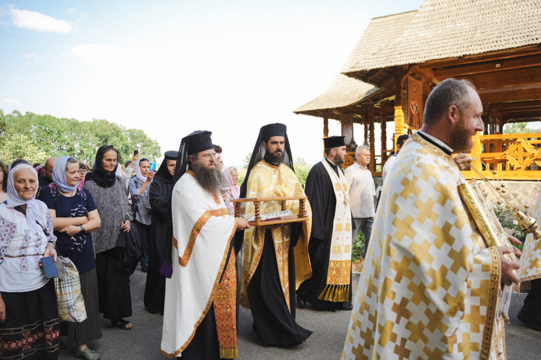 Moaștele Sfântului Cuvios Serafim cel Răbdător au ajuns pentru prima dată în Episcopia Sălajului